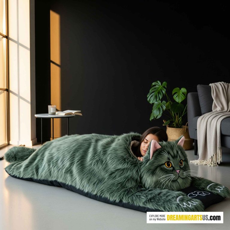 2025 Latest Fluffy Cat Sleeping Bags | Cozy, Cute & Purr-fectly Designed