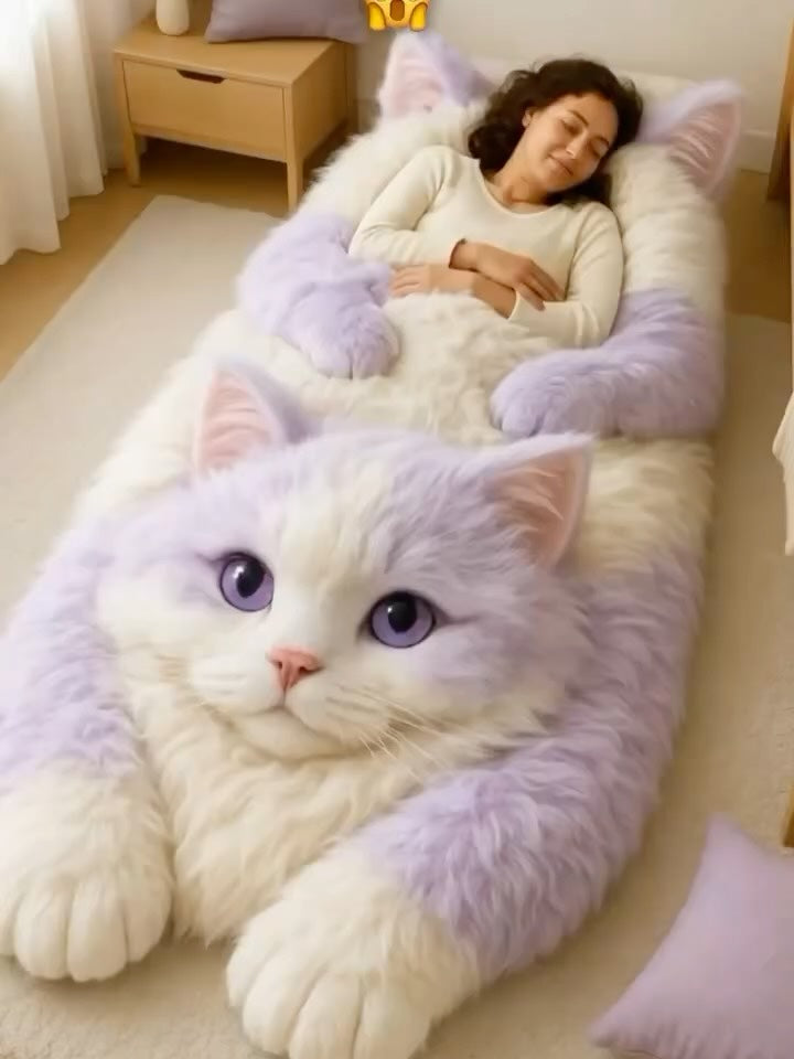 2025 Latest Fluffy Cat Sleeping Bags | Cozy, Cute & Purr-fectly Designed